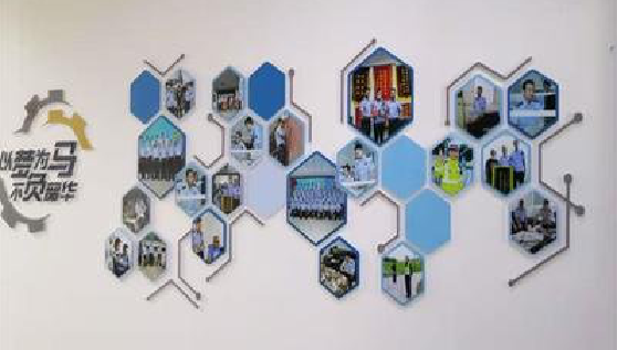 西安文化墙最常见的做法。