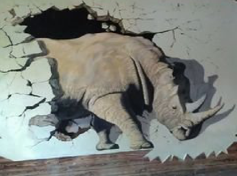 西安在墙绘中，如何绘制3D效果？